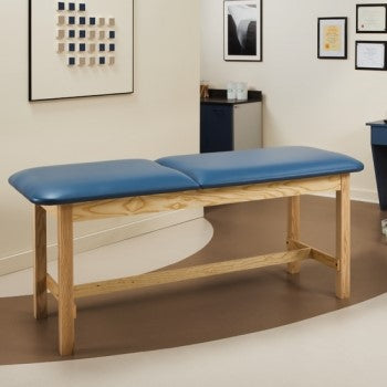 Treatment Table H-Brace 78 w/Adj Bkrest Paper Disp/Cutter
