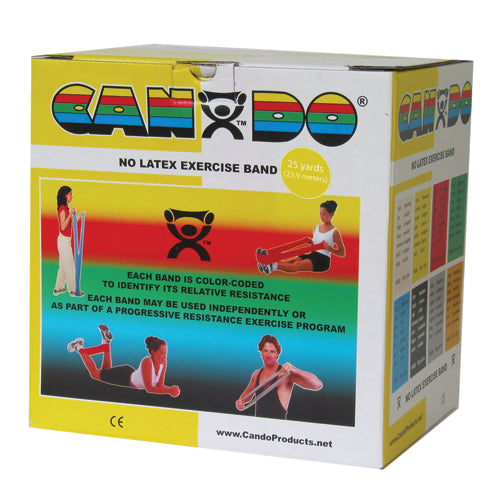 X-Light 25 Yard Cando Band Non-Latex Yellow