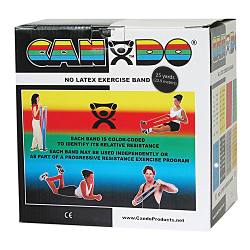 Cando Band Non-Latex Black X-Heavy 25 Yard