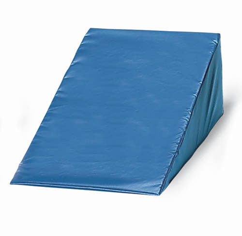 Vinyl Covered Foam Wedge 12 h x 24 w x 28 l Navy