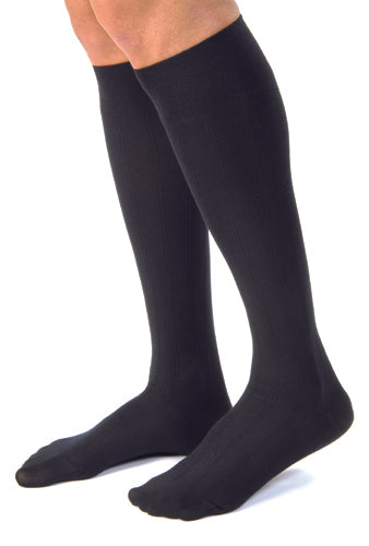 Jobst for Men Casual Medical Legwear 30-40mmHg Large Black
