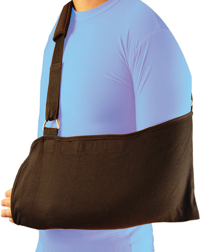 Bell-Horn Arm Sling Padded Black w/Shoulder Strap-Univ
