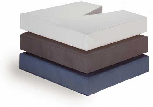 Coccyx Cushion Foam 18 x16 x4 Black