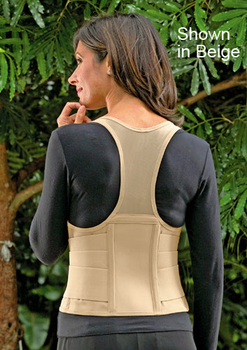 Black Cincher Female Back Support Medium