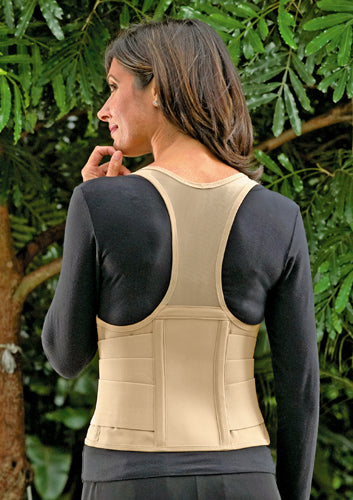 Tan Cincher Female Back Support Large