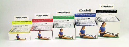Thera-Band Starter Dispenser Pack (15-5' pcs) Red
