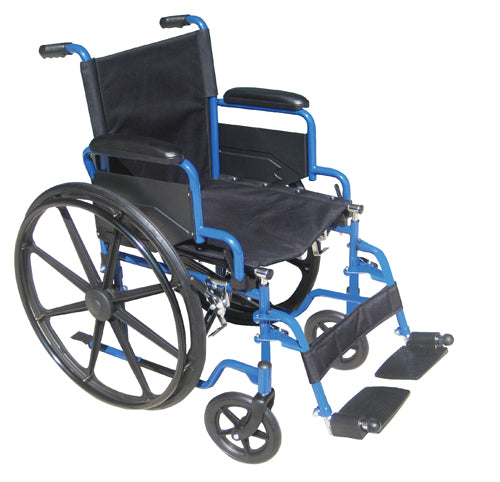 Blue Streak 16 Single Axle WC w/Flip-Back Desk Arms & ELR