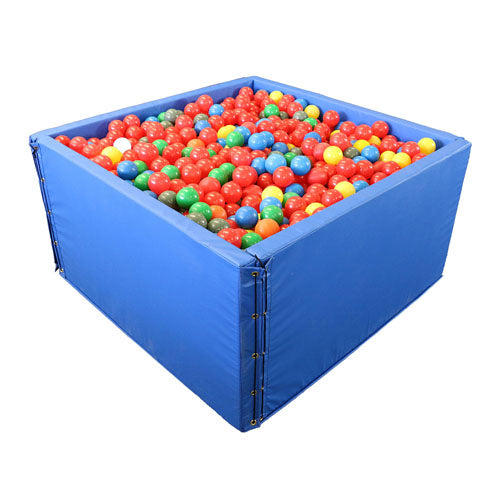 Panel Sided Ball Pit 4' x 4' w/1000 Large Balls