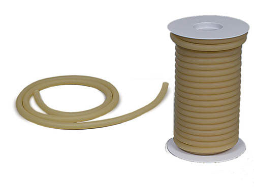 Od 7/16 Amber Latex Tubing - Id 5/16 Wall 1/16
