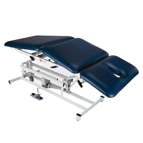 Treatment Table 3 Section w/Contoured Face/Nose Opening