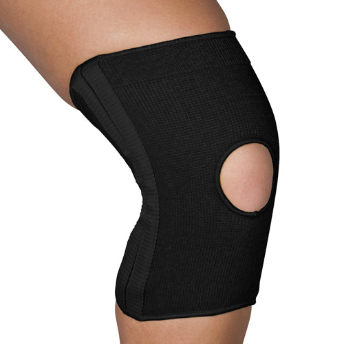 Sm Blue Jay Slip-On Knee Support Open Patella w/Stabilizers