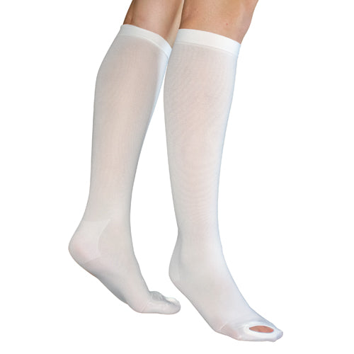 Toe Anti-Embolism Stockings Lg/Lng 15-20mmHg Below Knee Insp