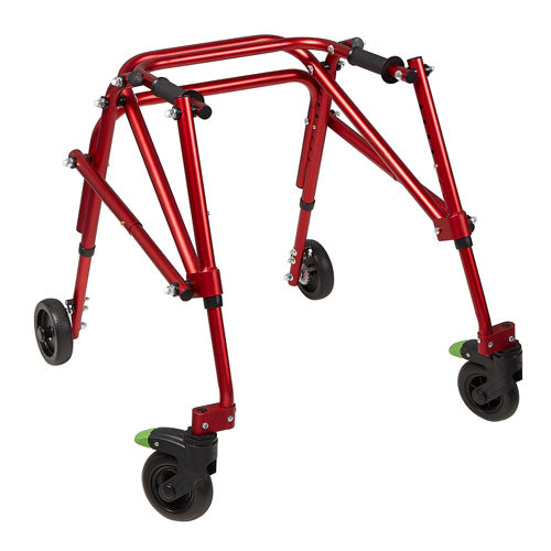 KLIP Walker Small Red 4-Wheeled
