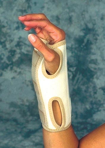 X-Large 3-3/4 - 4 3/4 Sportaid Canvas Wrist Brace