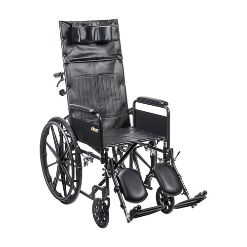 Silver Sport Recliner WC with Vinyl Upholstery/DFA 20