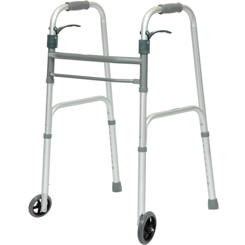Folding Walker Trigger Release w/ 5 Wheels Junior