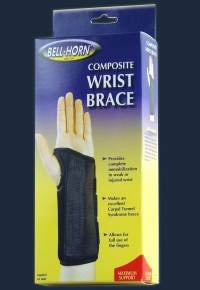 Composite Wrist Brace Left X-Large Wrist Circum: 8¤ -9¤