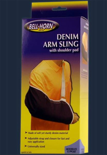 Arm Sling Denim w/ Shoulder Pad Universal