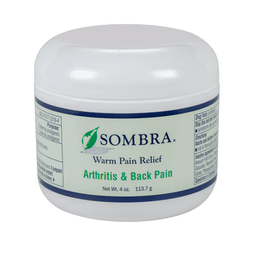 Sombra« Warm Pain Relief Arthritis & Back Pain 4 oz Jar